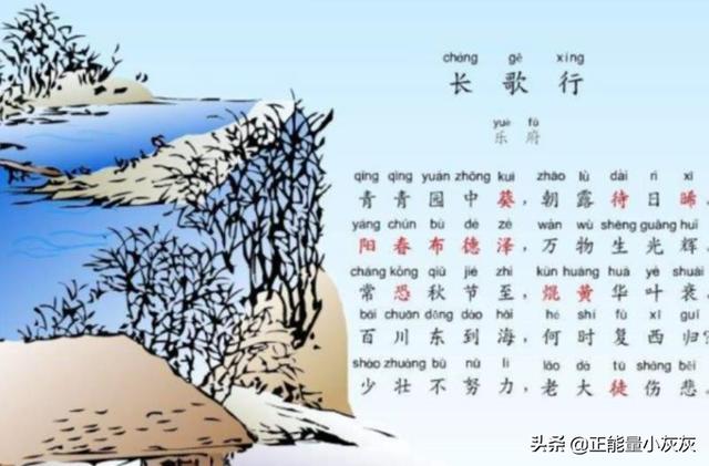 长歌行古诗原文及翻译（长歌行古诗原文翻译及注释）